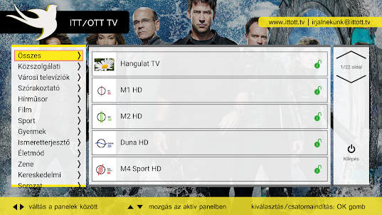 IttOtt TV (Android TV-re)