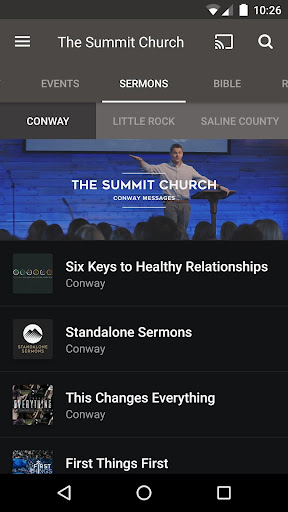 The Summit Church Arkansas Screen 3
