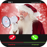 Santa Talking Fake Call prank icon