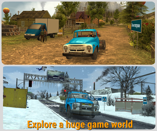 Russian Car Driver ZIL 130 - Simulation - games
