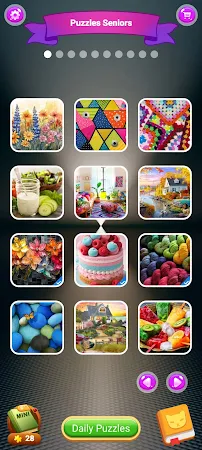 Game screenshot Puzzles Seniors mod apk