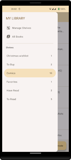 My Library Screen 2