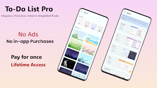 Android application To-Do List Pro - Task Planner screenshort