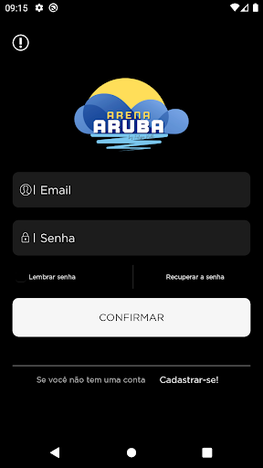 Android application Arena Aruba screenshort