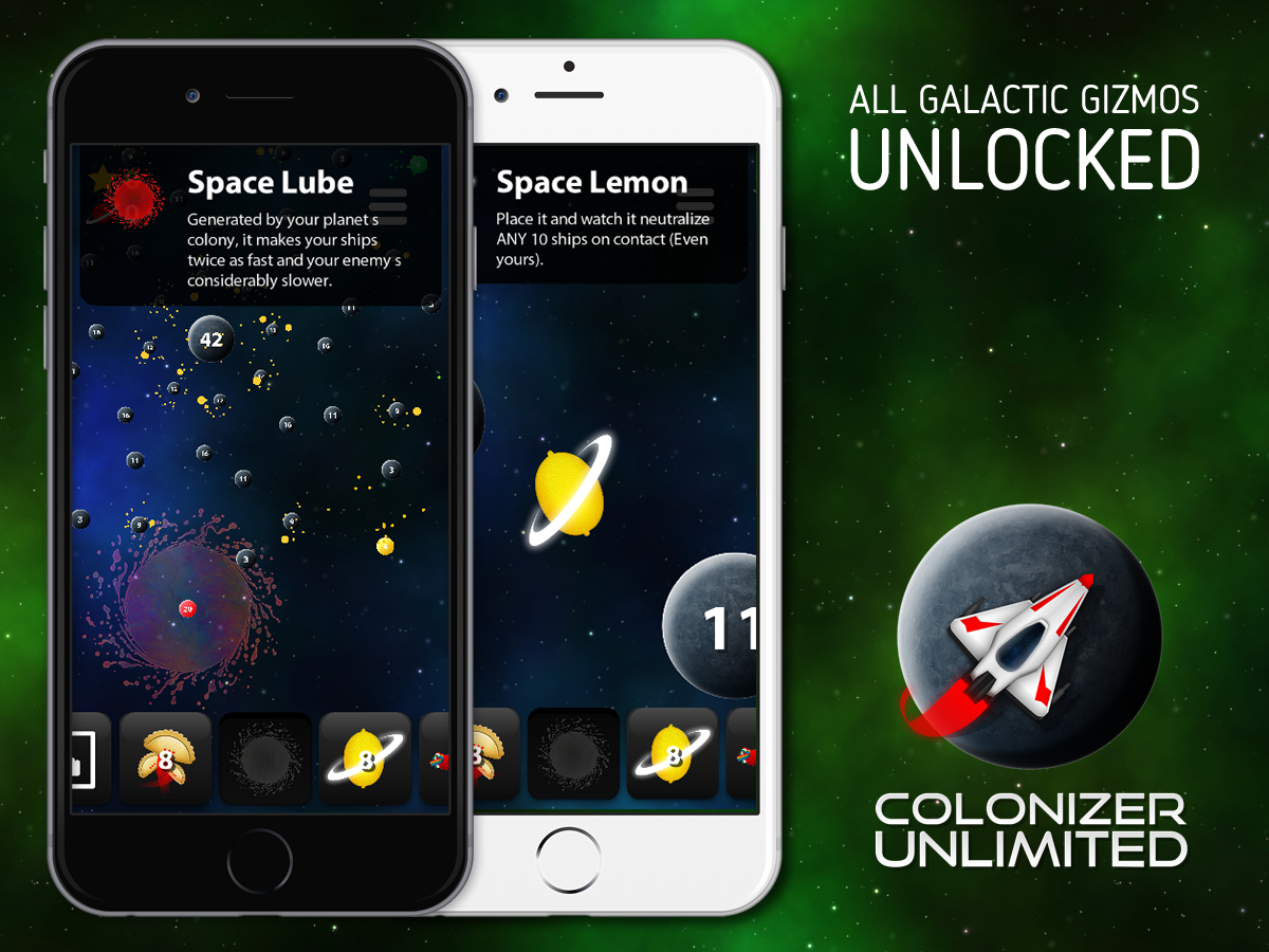 Android application Colonizer Unlimited screenshort