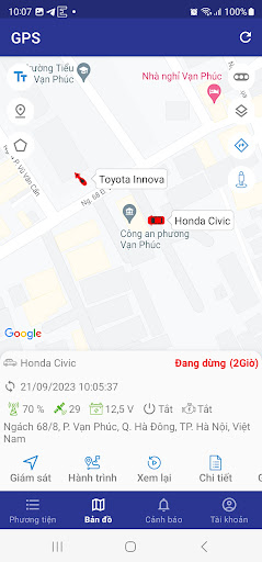 GPS Toàn Cầu Screen 3