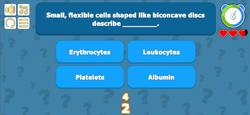Blood Quiz Questions - Anatomy