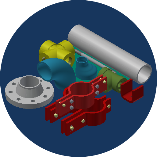 Pipe and Fitting  Icon