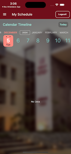 IBA KARACHI STUDENT APP Screen 3