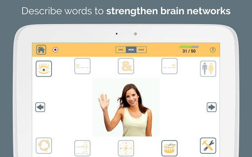 Screenshot of Naming Therapy