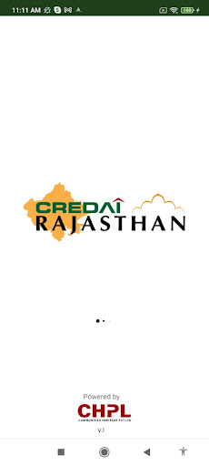 Android application Credai Rajasthan screenshort