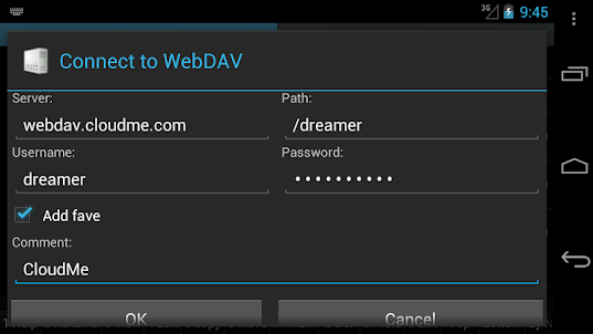 WebDAV for Ghost Commander