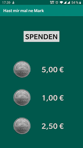Android application Hast mir mal ne Mark screenshort
