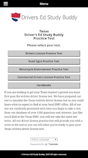 Texas Driver License Test
