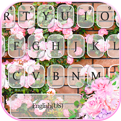 Natural Wall Floral Keyboard T  Icon