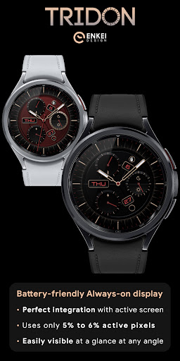 TRIDON - analog watch face Screen 3
