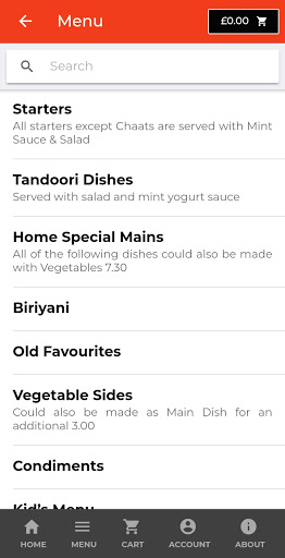 Home Curries Branston Screen 2