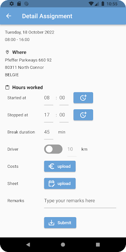 MyStaff Screen 2