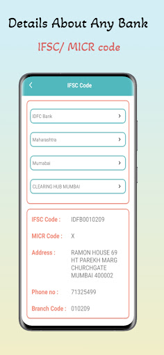 Bank Passbook Mini Statement Screen 3