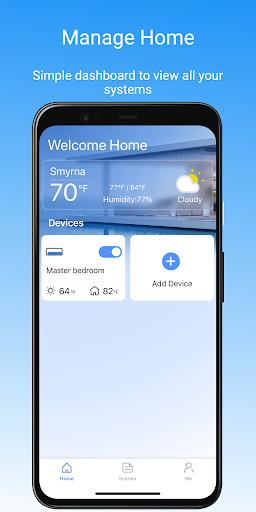 Android application Ductless Panel screenshort