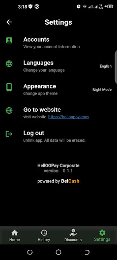 HellOOpay Corporate Screen 3