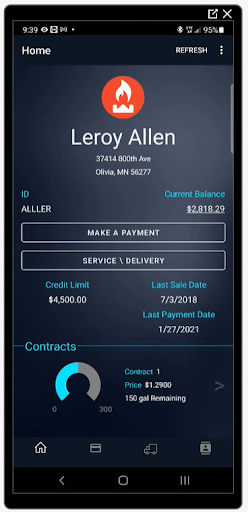 Android application Delta Liquid Energy screenshort