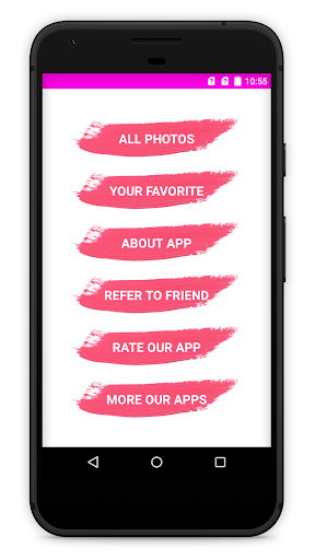 Android application Bridal Hair Style screenshort