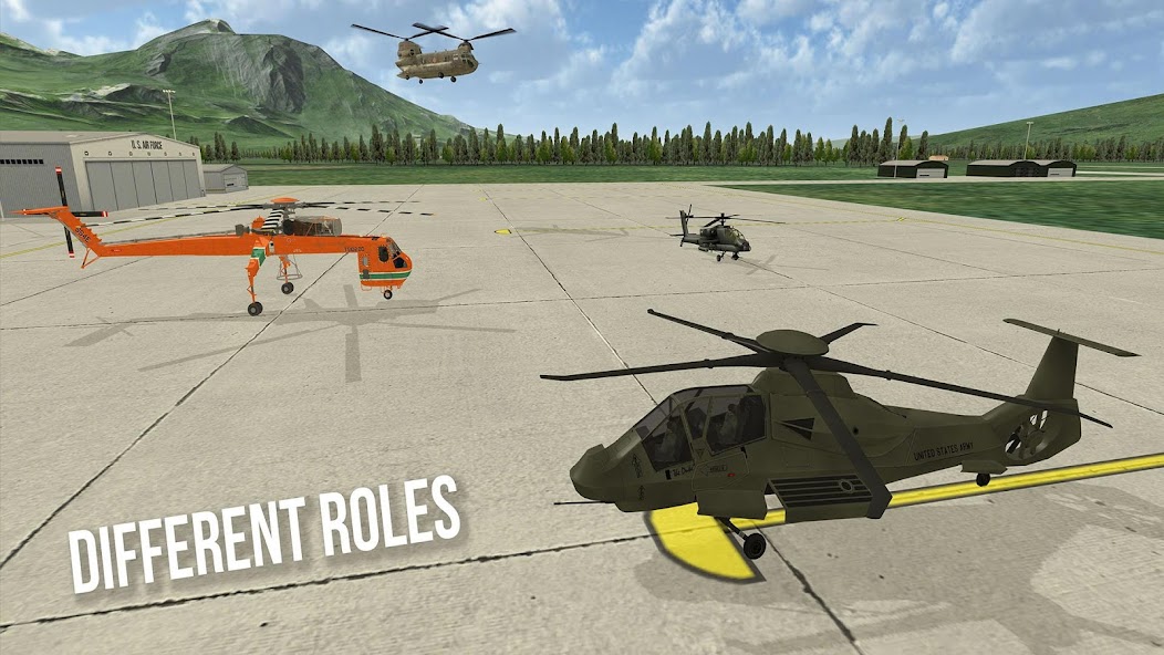 Helicopter Sim Flight Simulator Air Cavalry Pilot 1.97 APK + Мод (Unlimited money) за Android