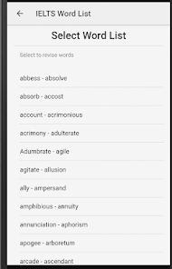 IELTS word vocabulary 0.0.1 APK + Mod (Free purchase) for Android