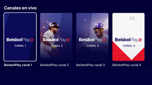 BeisbolPlay TV Screen 2