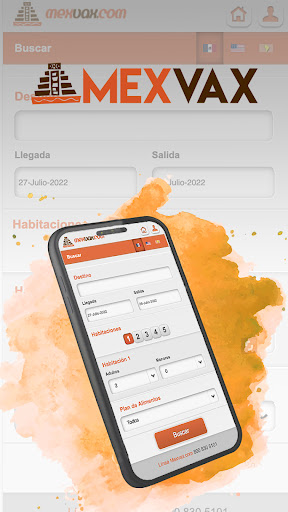Android application Mexvax screenshort
