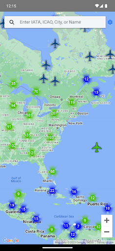 Android application AIR Card® FBO Locator screenshort
