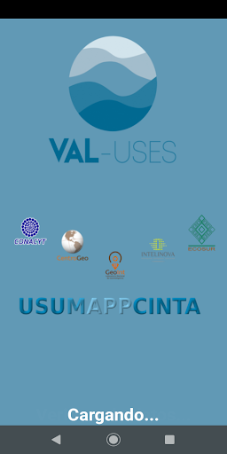 Android application Usumappcinta screenshort