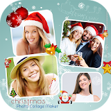 Christmas Photo Collage & Pic Filters & Stickers icon