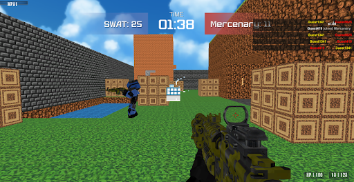 Shooting Advanced Blocky Combat SWAT  screenshots 4