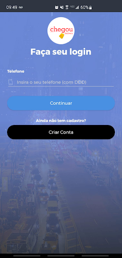 Android application Chegou Delivery - Entregador screenshort