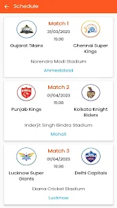 IPL 2023(Score,Schedule,Teams)