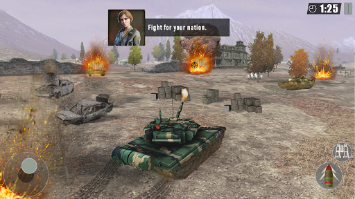 Télécharger Tanks Battle War of Machines - Army Games  APK MOD (Astuce) screenshots 3