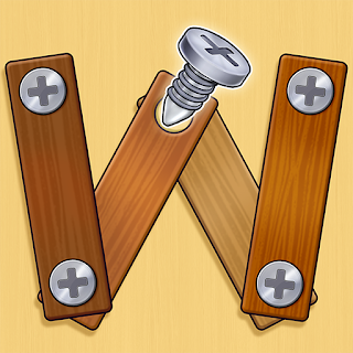 Wood Nuts & Bolts Screw Puzzle apk