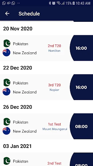 Pakistan Vs New Zealand Cricket 2020 screenshot 1
