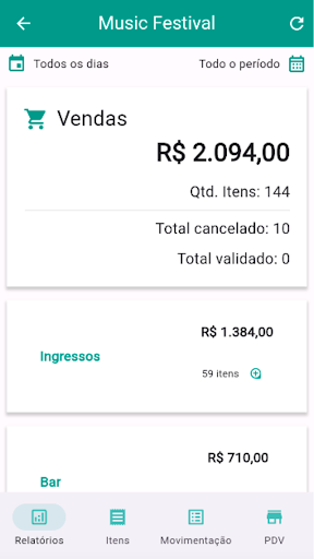 Sua Entrada Produtor Screen 2