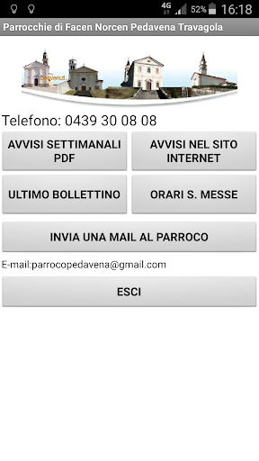 Parrocchie di Pedavena Screen 2