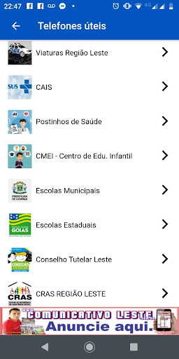 Comunicativo Leste Screen 3