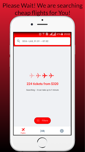 Cheap Air Tickets Screen 2
