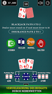Blackjack 21 - Nebenwetten