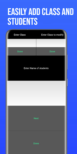 Attendance Taker Screen 3