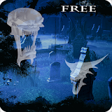 Ghost Halloween Cemetery Live Wallpaper icon