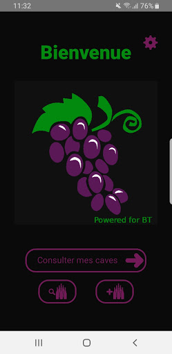 Android application Cellarier screenshort