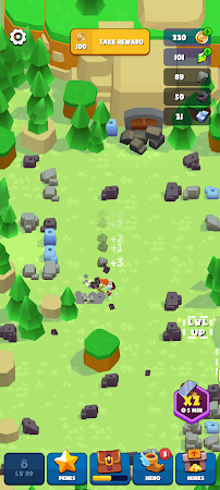 Game screenshot Highland Rush: idle mine RPG mod apk