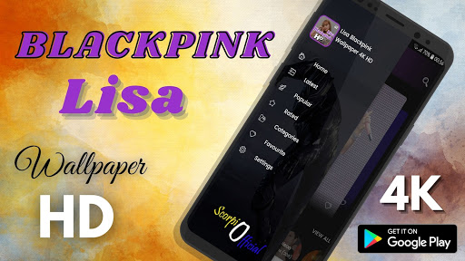 Android application Lisa Blackpink Wallpaper 4K HD screenshort